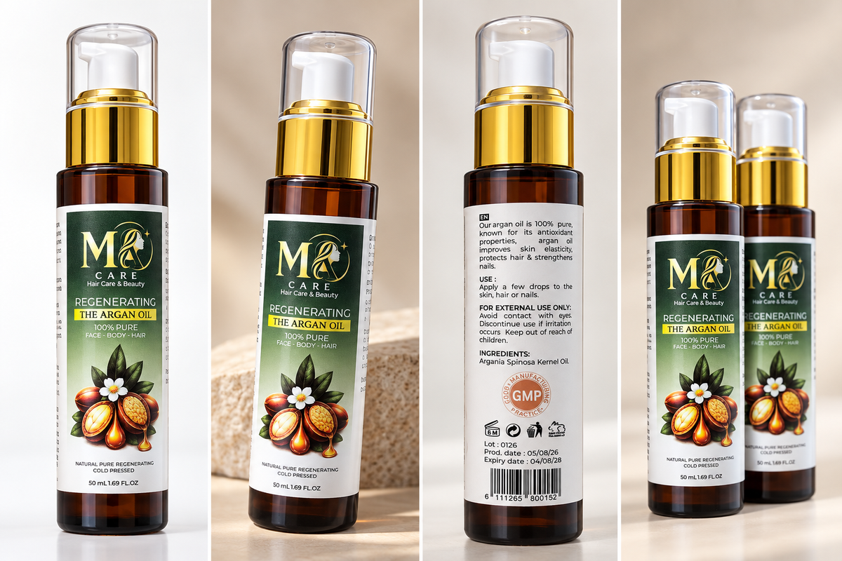 MA CARE Pure Argan Oil – 100% Natural